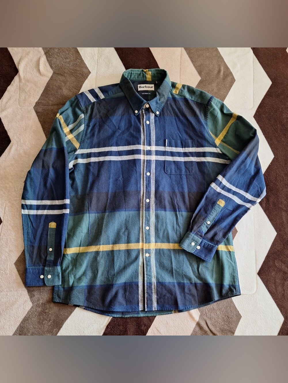 Barbour Dunoon Tailored-Fit Flannel Shirt